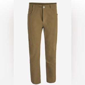 Pnuma Outdoors Pathfinder Pant Dark Tan Stretch 4 Pockets PA-PT-DT NWOT 36X36